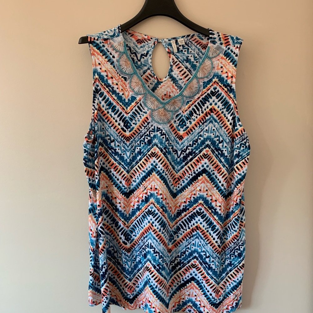 Cute beaded tank
